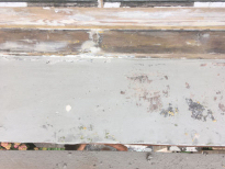 External Work - Before refurbishing of concrete window sills 2020