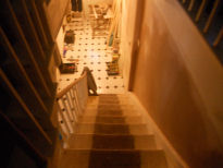 View Down the Stairs - Before