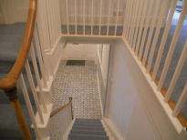 View Down the Stairs - After